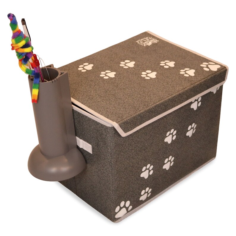 Feline Ruff Cat Teaser Wand Holder. Keep Cats Safe With This Etsy