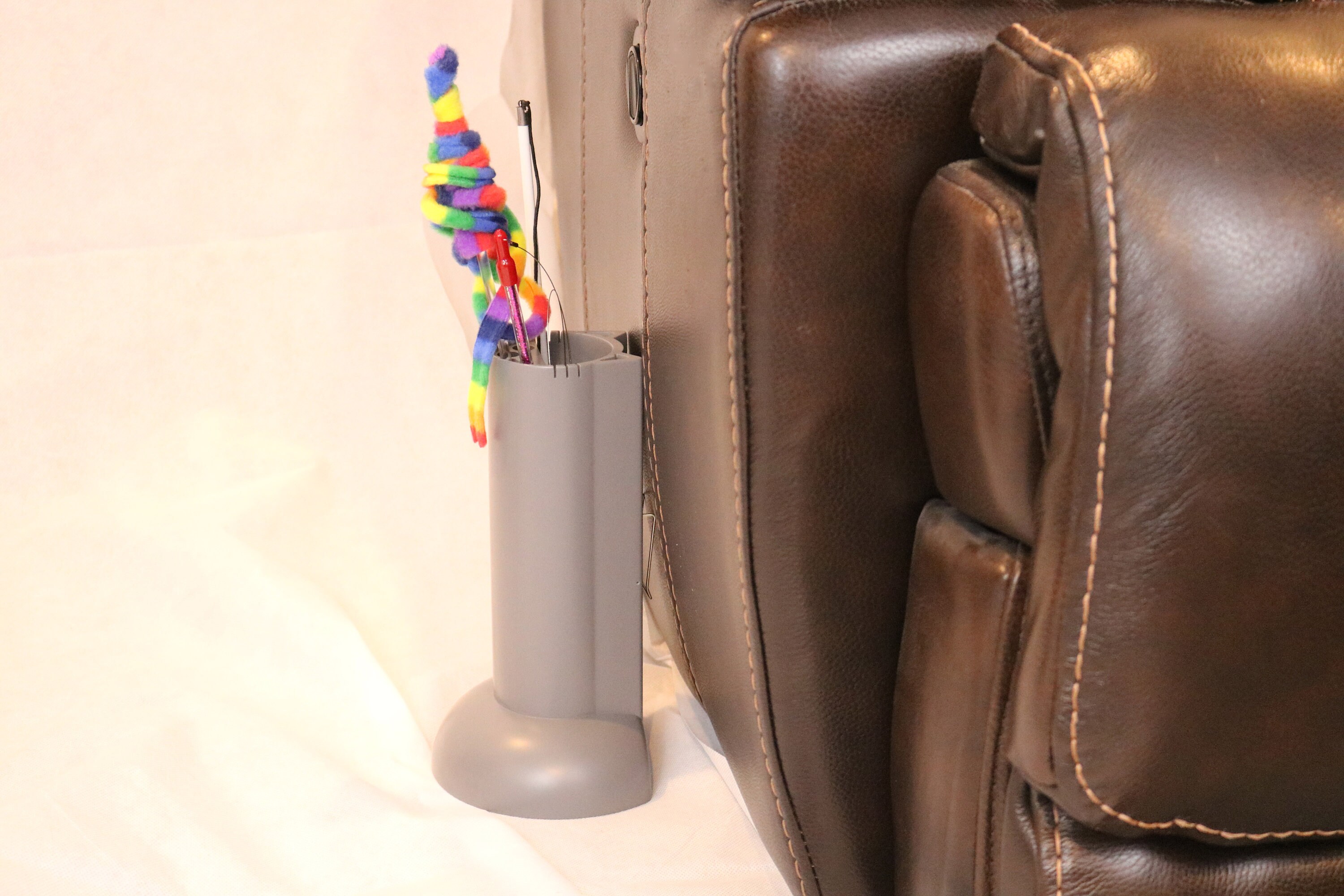 Feline Ruff Cat Teaser Wand Holder. Keep Cats Safe with This Etsy