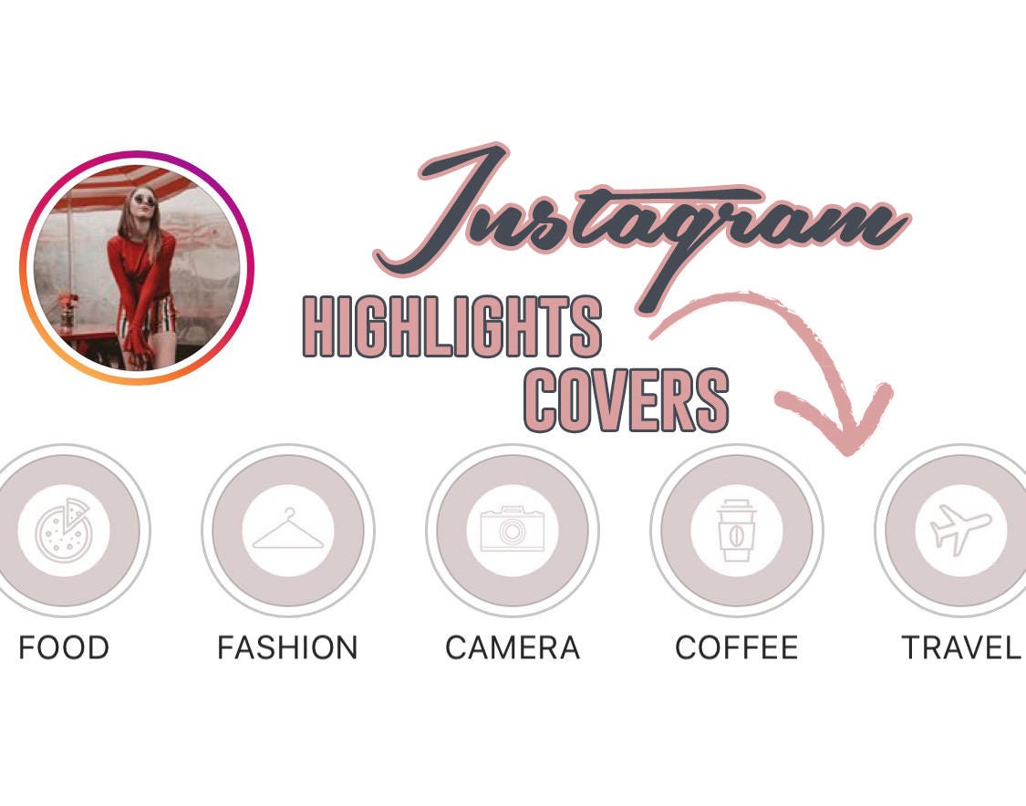 Instagram verhaal hoogtepunten Icons Covers Set van 12 PNG Etsy Nederland