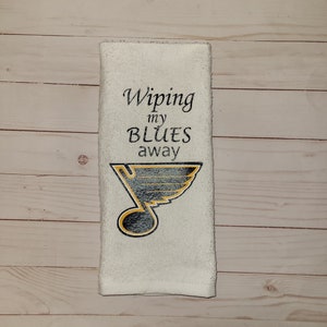 Wiping my Blues Away Hand Towels