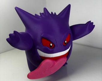 Grande figurine Ectoplasma/Gengar - Déco Gaming Pokemon (cadeau fan Pokémon)