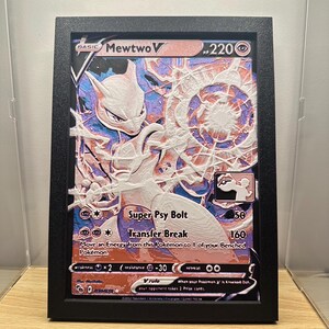 Carte Pokemon MEWTWO V