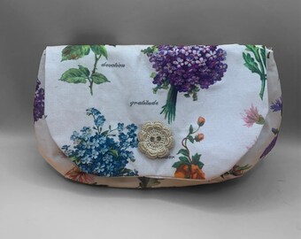 Antique Floral Clutch