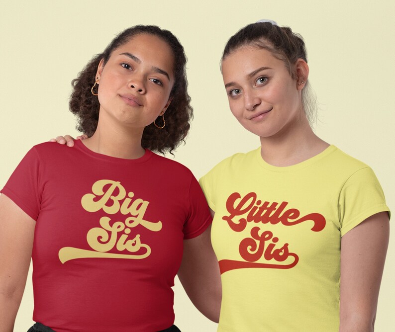 Sorority Big Sister Little Sister Tshirts // Sorority Big Etsy