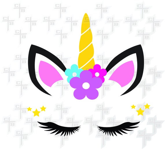 Download Cute Flower Unicorn Princess Svg Hipster Svg Png Files Svg Etsy PSD Mockup Templates