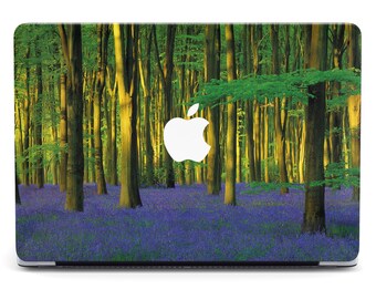 Lavish Forrest Macbook Print Case Air M2 M4 Models Wood Macbook Case Design Plastic Protection Mac Pro M4 15 16 Case 2023 2025 Release Model