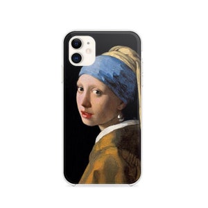 Girl With Pearl Earring iPhone 14 Pro Case Johannes Vermeer iPhone XR Samsung S23 Plus Case Dutch Golden Age Google Pixel 3 XL Case iPhone 7