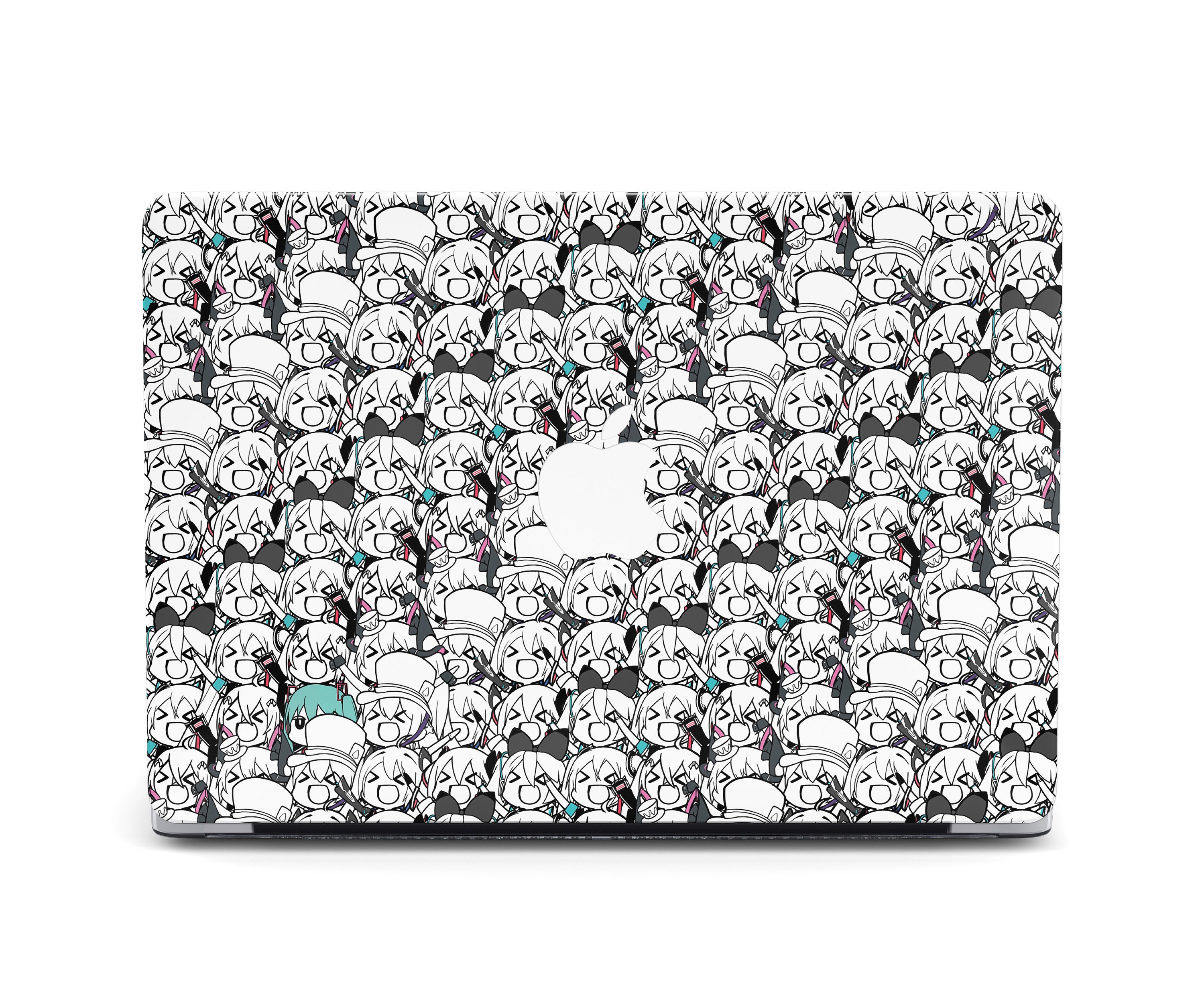 Cute Anime Art Vocaloid Inspired Fan Art MacBook Pro M4 2025 Case