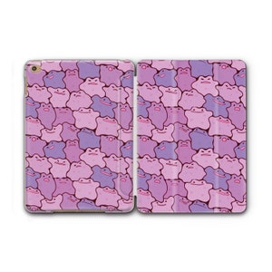 iPad Pro 11 2022 Case iPad Air 3 4 Purple Pattern Screen Protection Anime iPad 10.9 Case Smart Cover For iPad Pro 12.9 Sludge Print Case