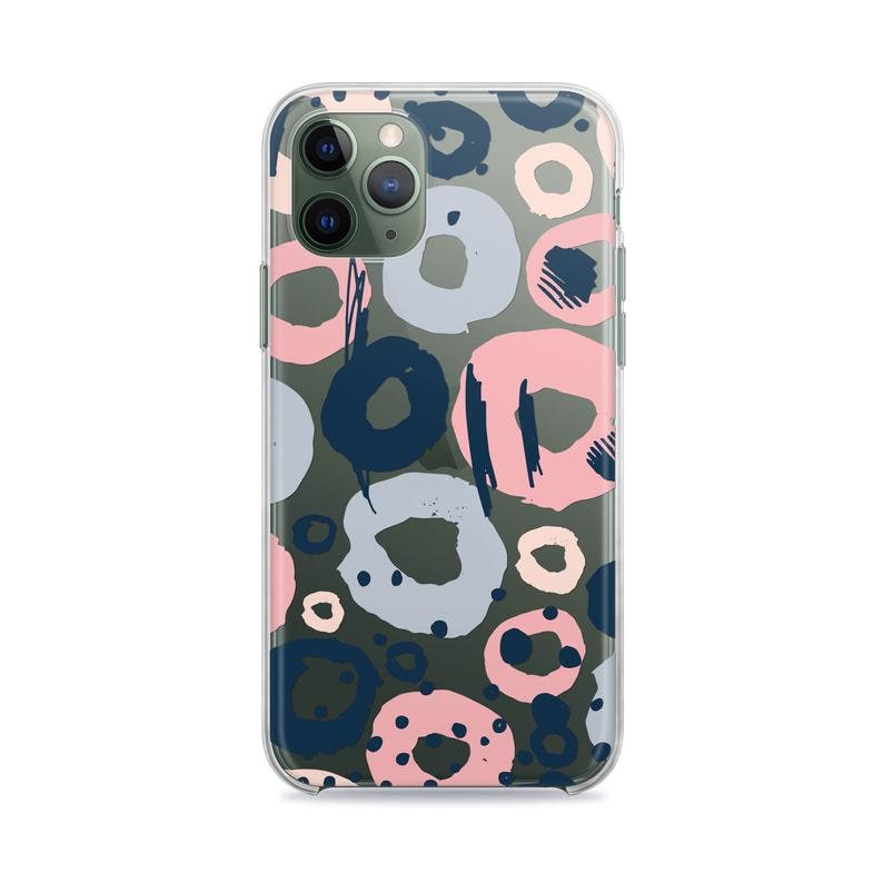 Colorful Abstract Circles iPhone 11 Pro Max XR Case iPhone 8 plus Case For Samsung S10 e Case Galaxy S9 Case For iPhone Case Google Pixel 4