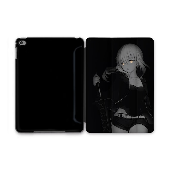 セクシーなアニメガール iPad Air ケース プラスチックスクリーン
