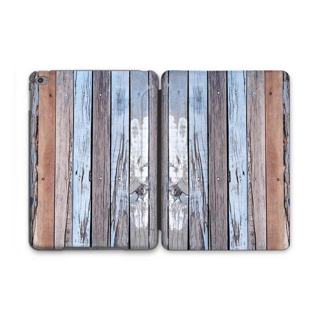 Old Paint Wooden Panel Design iPad Case Cover iPad 10.9 Combined Case ...