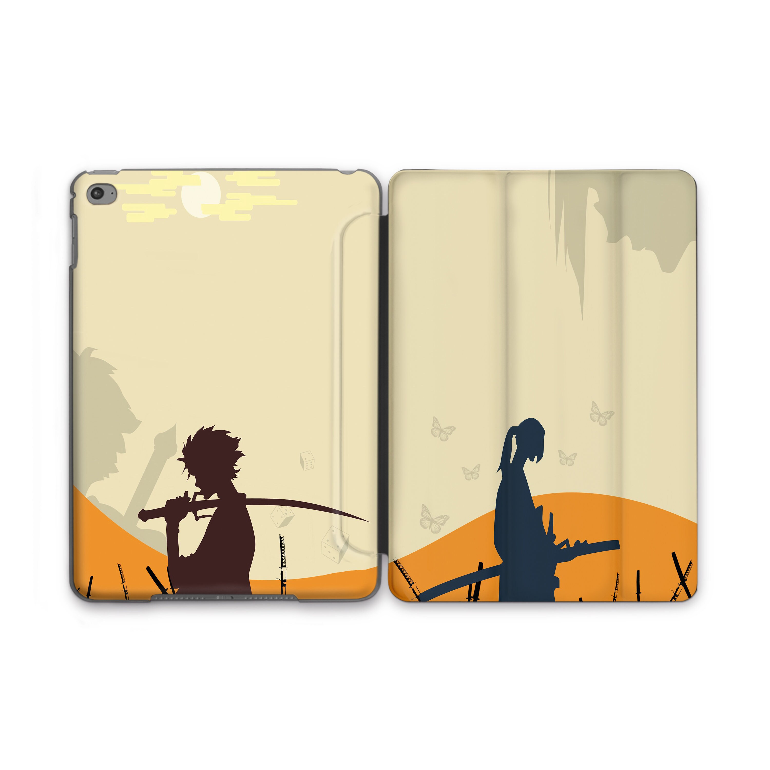 Mugen Jin Samurai Anime iPad Pro 11 12.9 Smart Cover Champloo Art