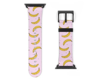 Tropical Apple Watchband Eco Leather Apple Watch Band Coconut