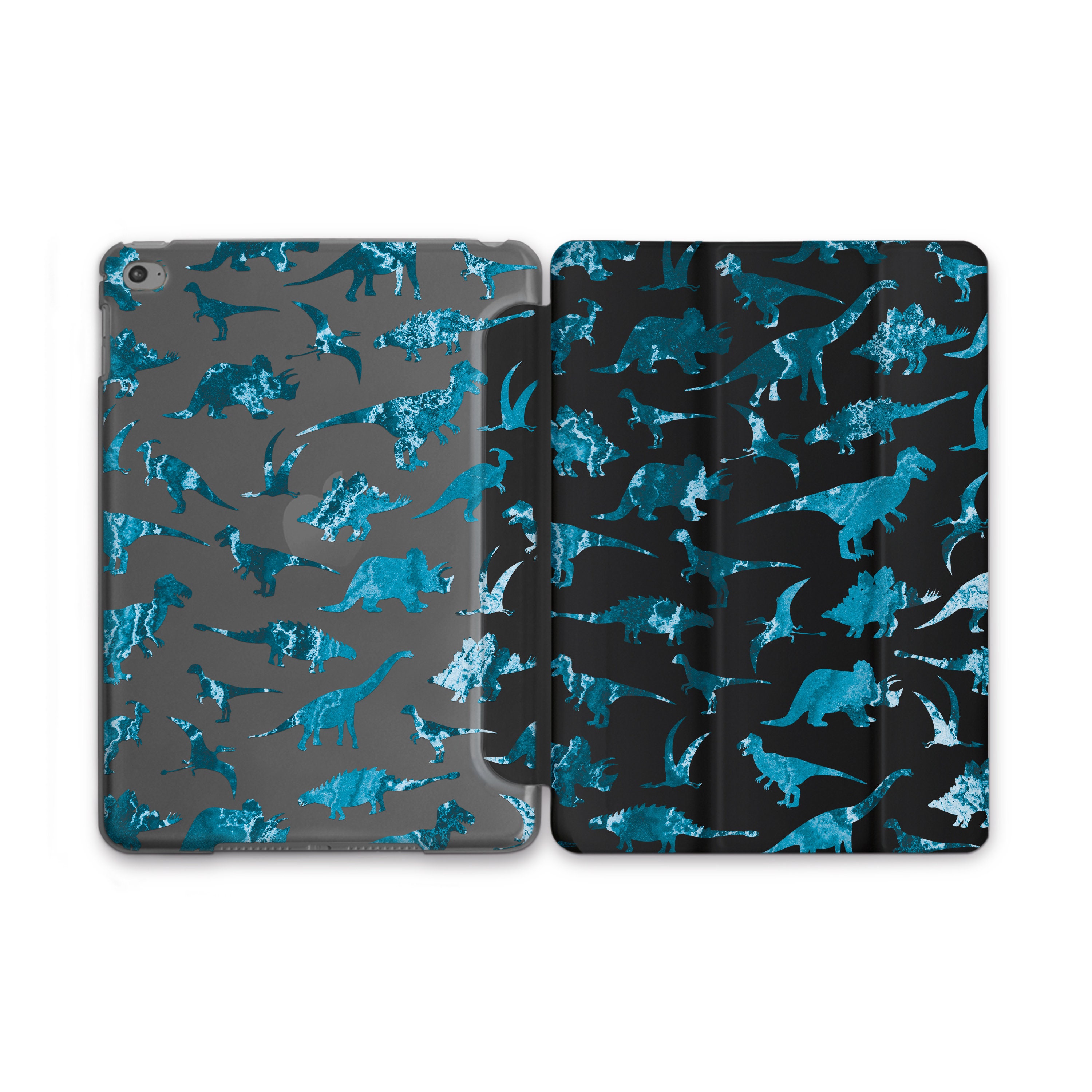 JOYLAND Cute Dinosaur IPad Case For IPad Pro 2017/Air 3 (10.5") - Full Protection, Pencil Holder, Auto Wake/Sleep, Pink