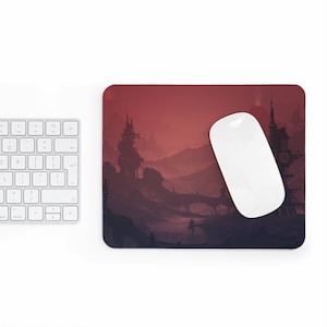 Waste Lands Fun Art Sci-Fi Cyberpunk Future Dust City Mousepad Mouse Pad Rubber High quality Pad Mouse-pad Gamer Mat Gift