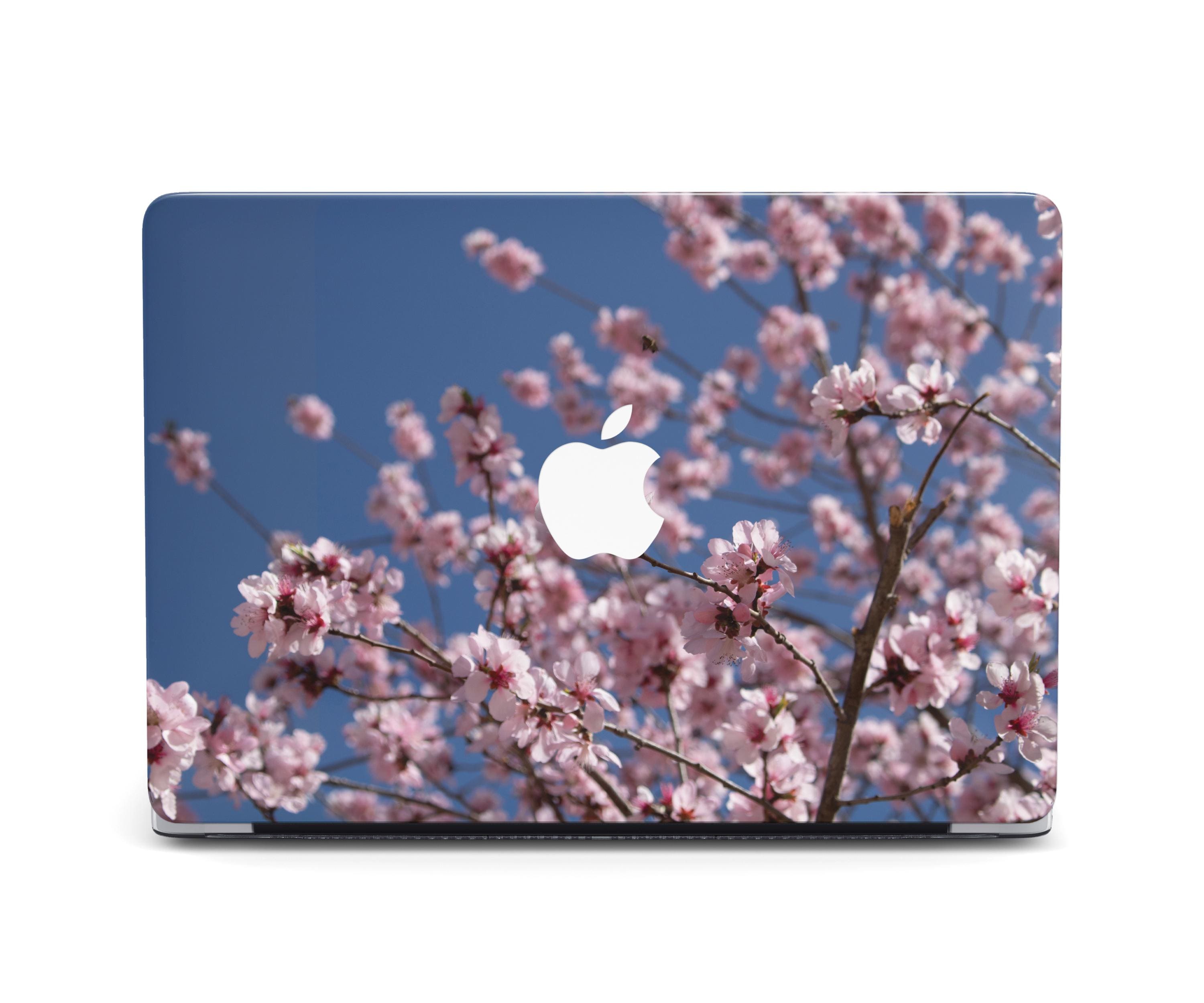 Pink Cherry Blossoms Blue Sky Spring MacBook Pro M4 15 16 Retina