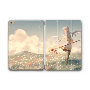 Nature Anime Girl Pad Air Case Colorful Anime Girl Art Design iPad Air 11 13 2025 Case iPad Flip Case 10.5 10.9 Model iPad Mini 6 5 4 Cover