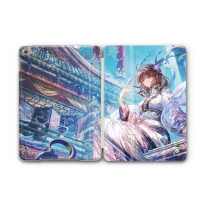 Anime Girl Cute Sexy Art Combined iPad Pro 11 Manga Apple iPad Mini 4 Foggy Ocean iPad Pro  M2 2022 Case iPad Pro 12.9 Case With Cover