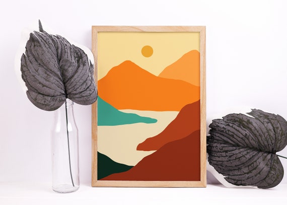 Mountain Scene Paint-by-Number Kit by Artist's Loft Necessities