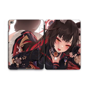 Anime Girl Cute Sexy Art Combined iPad Pro 11 Manga Apple iPad Mini 4 Foggy Forrest iPad Pro  M2 2022 Case iPad Pro 12.9 Case With Cover