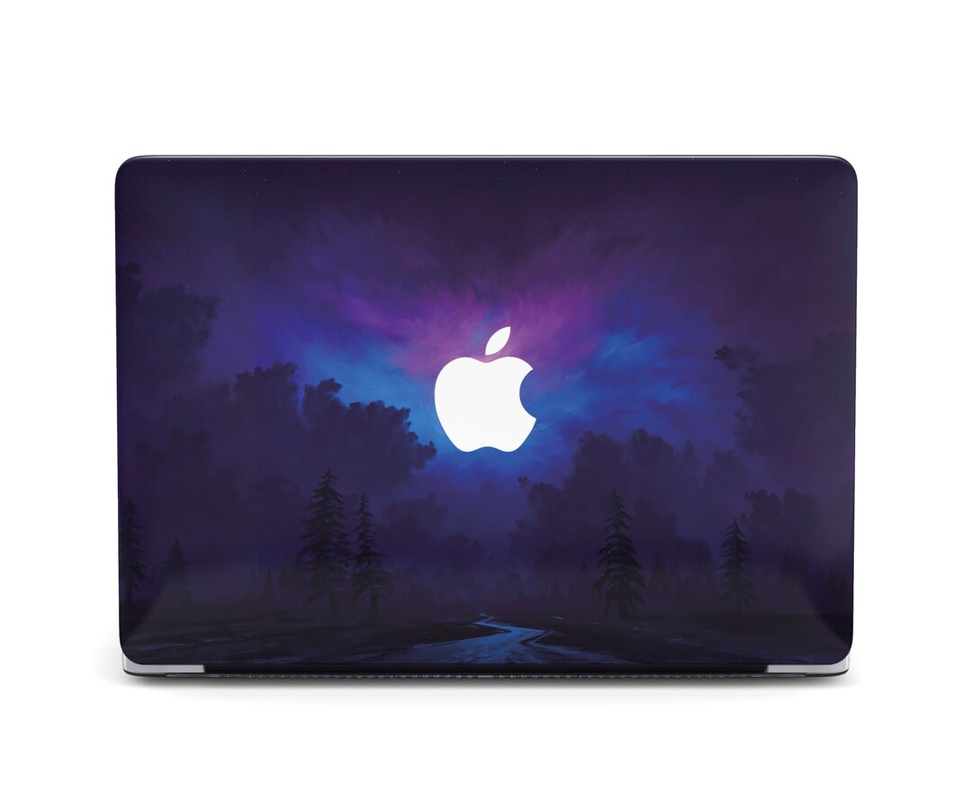 Purple Sky Night MacBook Air M4 Case 2025 2023 Model Starry Night