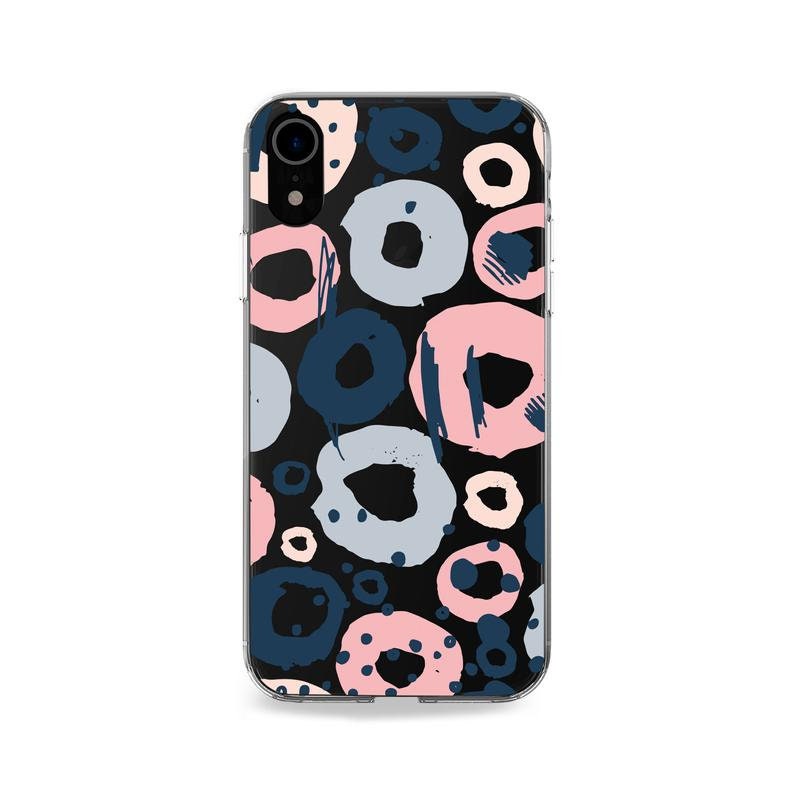 Colorful Abstract Circles iPhone 11 Pro Max XR Case iPhone 8 plus Case For Samsung S10 e Case Galaxy S9 Case For iPhone Case Google Pixel 4