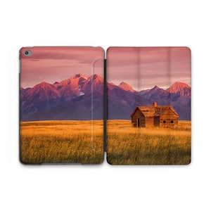 Mountainous View Woods Combined iPad Pro 11 Case Apple iPad Mini 4 Foggy Forrest iPad Pro  M2 2022 Case iPad Pro 12.9 Case With Cover
