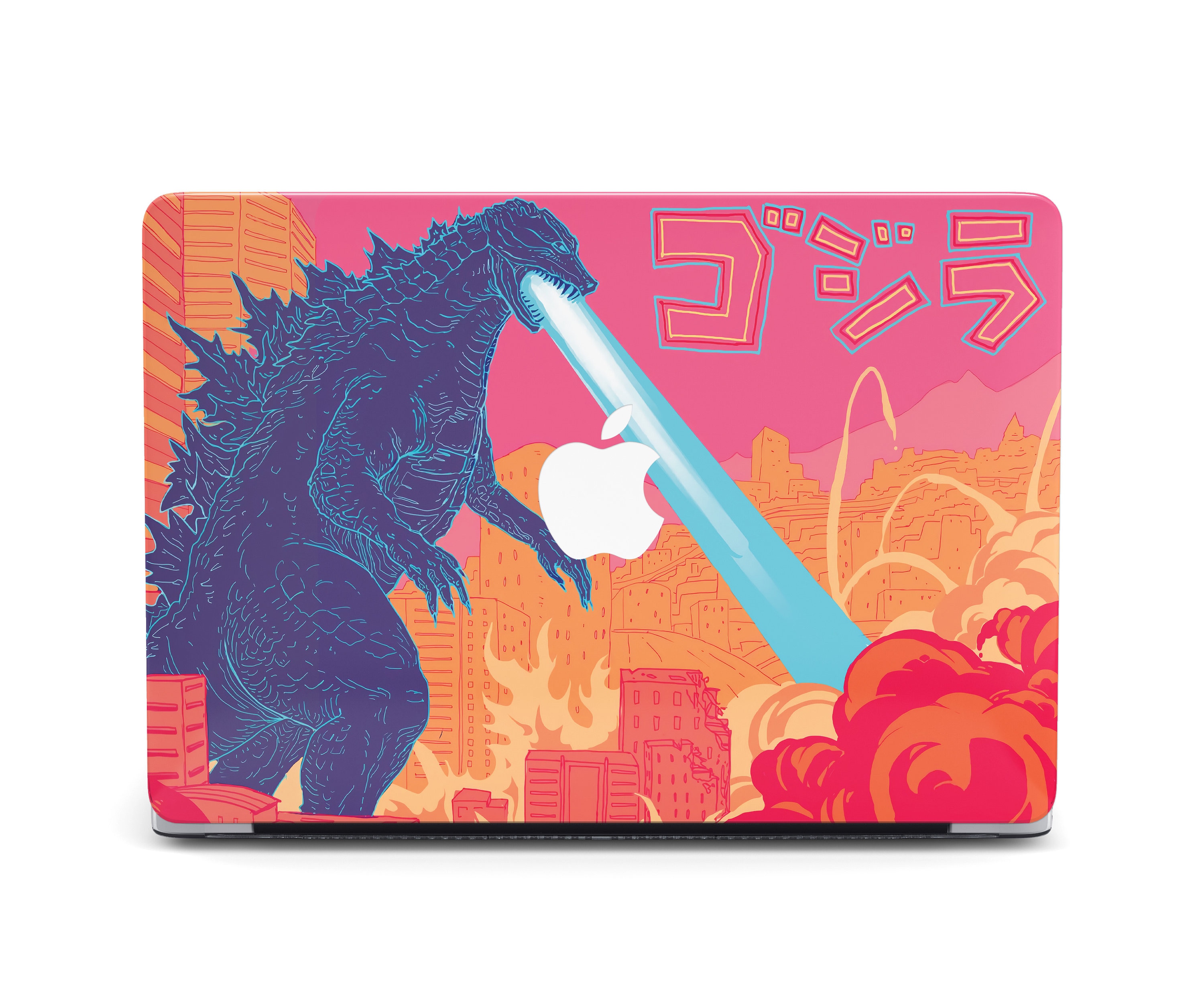 Godzilla Pop Art Acid Japanses Art Protective Sleeve Plastic Hard