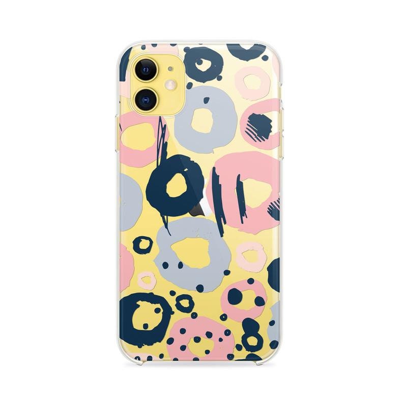 Colorful Abstract Circles iPhone 11 Pro Max XR Case iPhone 8 plus Case For Samsung S10 e Case Galaxy S9 Case For iPhone Case Google Pixel 4