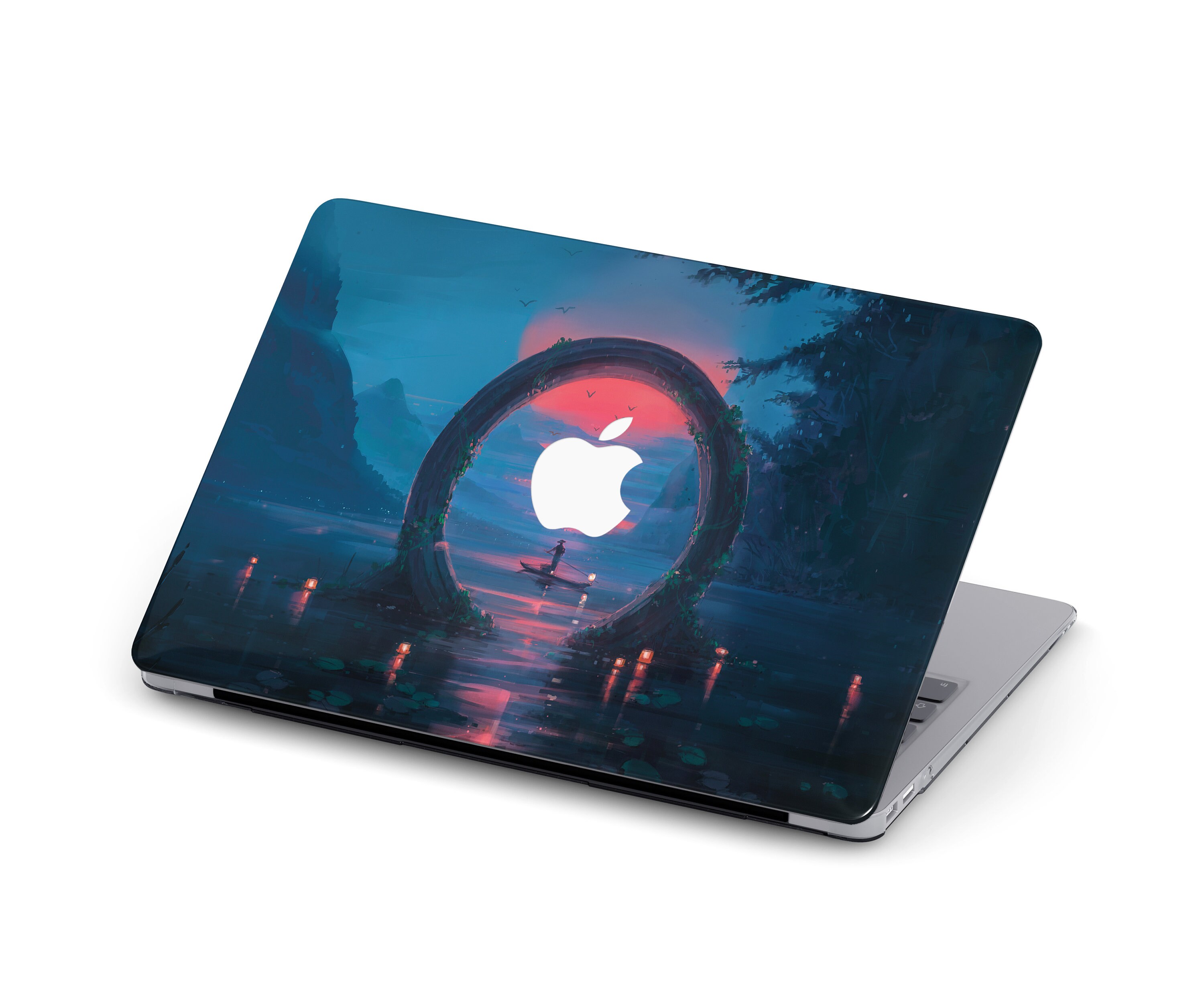 Japanese View Sakura Oil Painting Design Plastic Hard Case for Japanese View Sakura Oil Painting Design Plastic Hard Case for