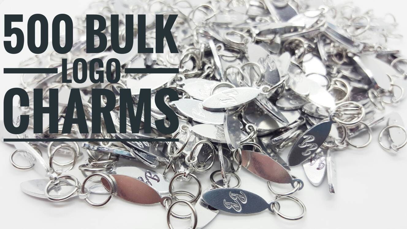 Bulk Charms 500 Charms Charms in Bulk Logo Charms Bulk Etsy