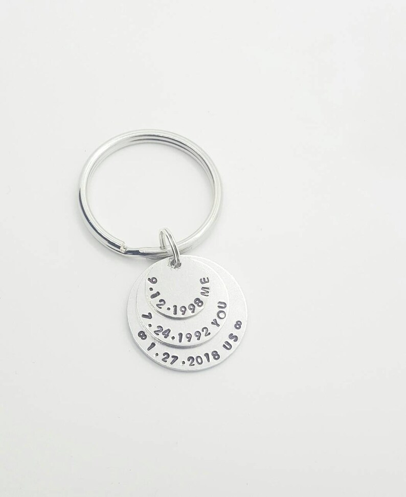Couples Keychain Me You Us Keychain Couples Gift for Etsy