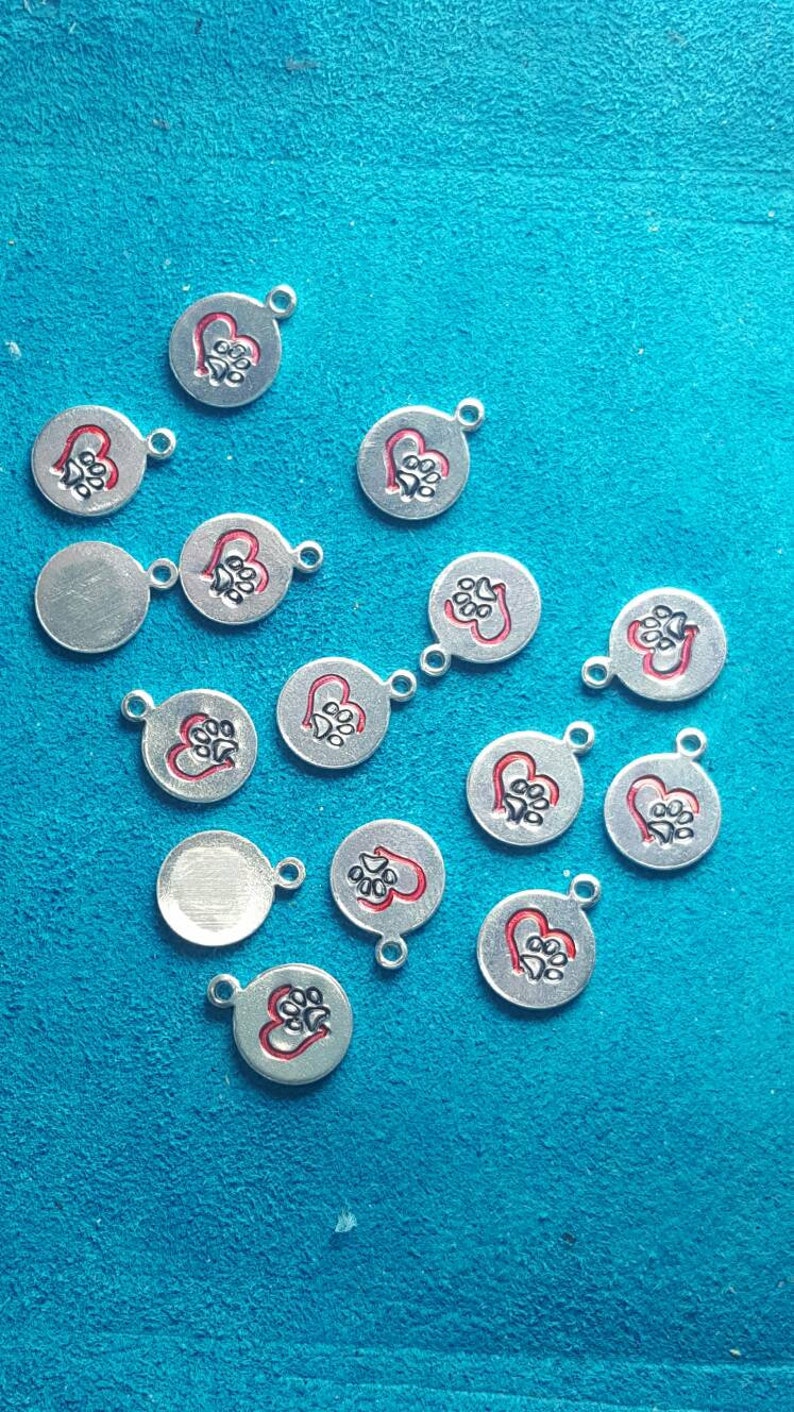 Bulk Charms Handstamped Charms Jewelry Bulk Charms Supply Etsy
