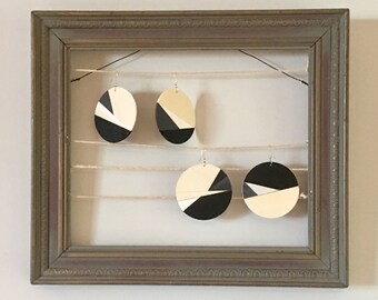 Arte usable / Pendientes hechos a mano / Pieza de declaración