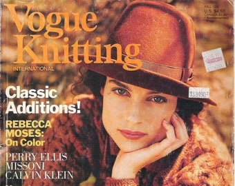 Vogue Knitting 1989- Fall (PDF EBook - Digital Download) - gifts for knitters