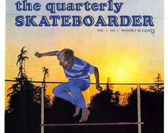 SkateBoarder Magazine - Vol. 1, No. 1 -  1964 (PDF EBook - Digital Download)