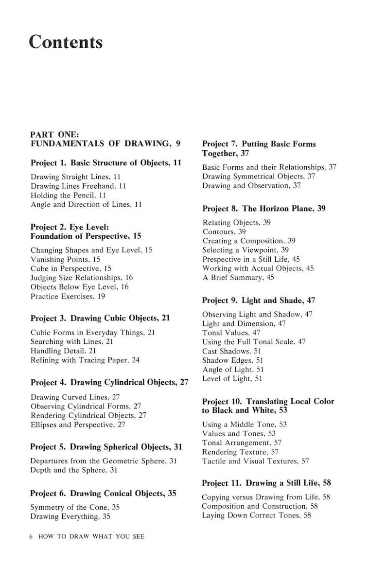 How to Draw What You See by Rudy De Reyna Anniversary Etsy