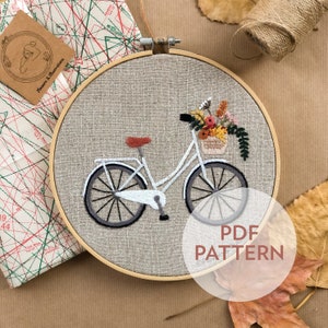 Let's get lost - PDF embroidery pattern