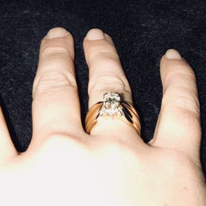 Vintage Diamond Engagement Ring Appraised at 4150 image 4