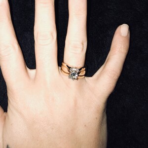 Vintage Diamond Engagement Ring Appraised at 4150 image 5