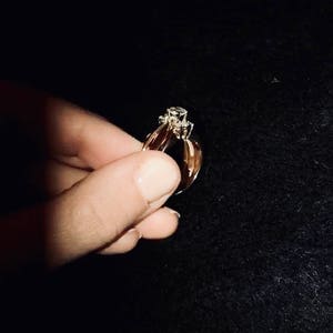 Vintage Diamond Engagement Ring Appraised at 4150 image 1