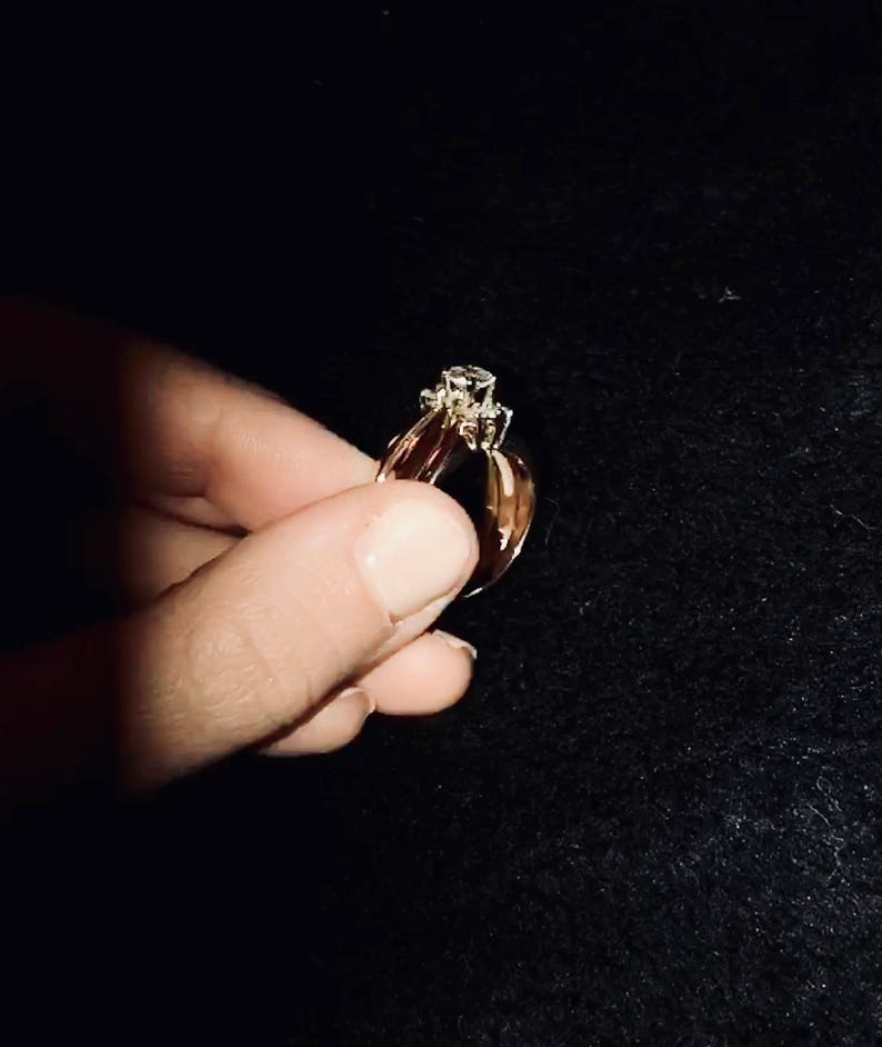 Vintage Diamond Engagement Ring Appraised at 4150 image 1