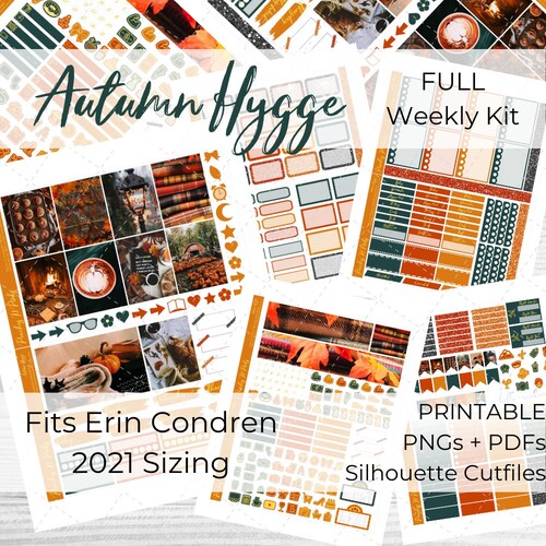 Printable Planner Stickers Erin Condren Vertical Weekly - Etsy
