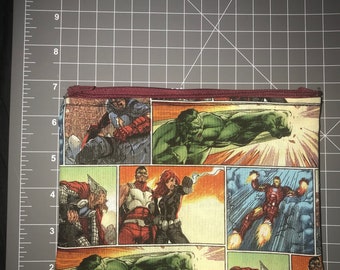 iron man makeup bag etsy