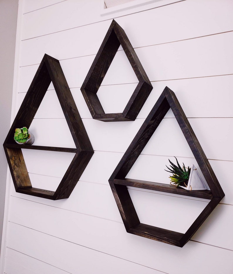 Teardrop Shelf Teardrop Shelving Shelf Wood Shelf Home Etsy