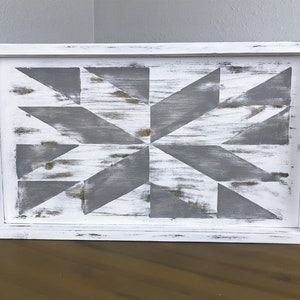 Distressed Quilted Tray - Farmhouse Tray - Quilted Tray - Rustic Tray - Serving Tray - Wood Tray - Ottoman Tray - Breakfast Tray - Tray