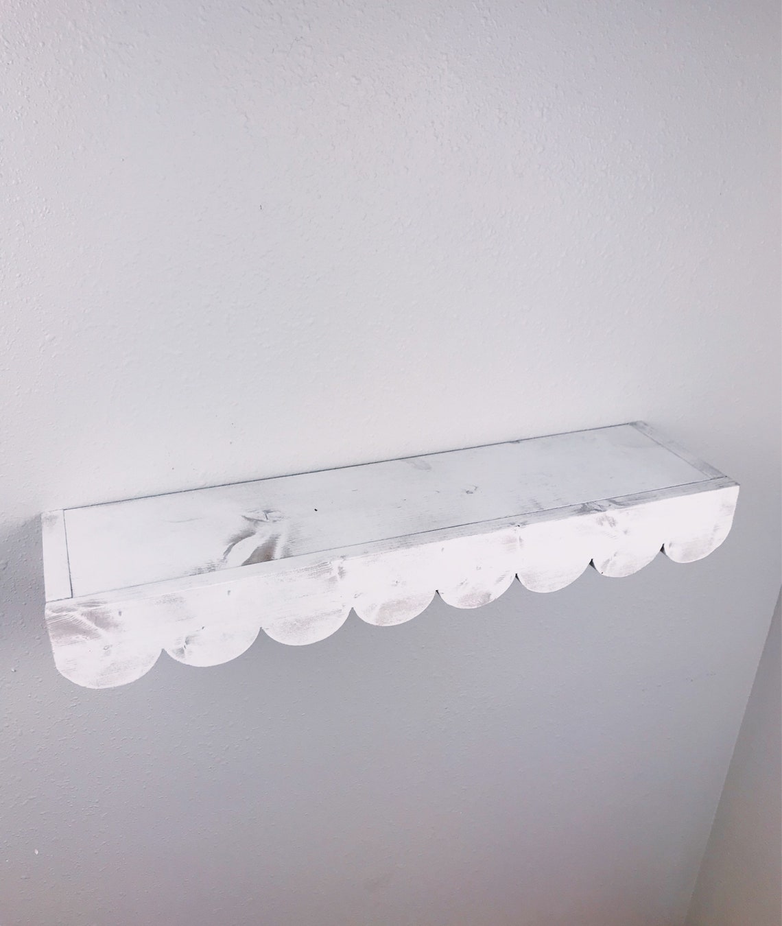 Scallop Shelf Scallops Shelf Scalloped Shelf Shelves Etsy