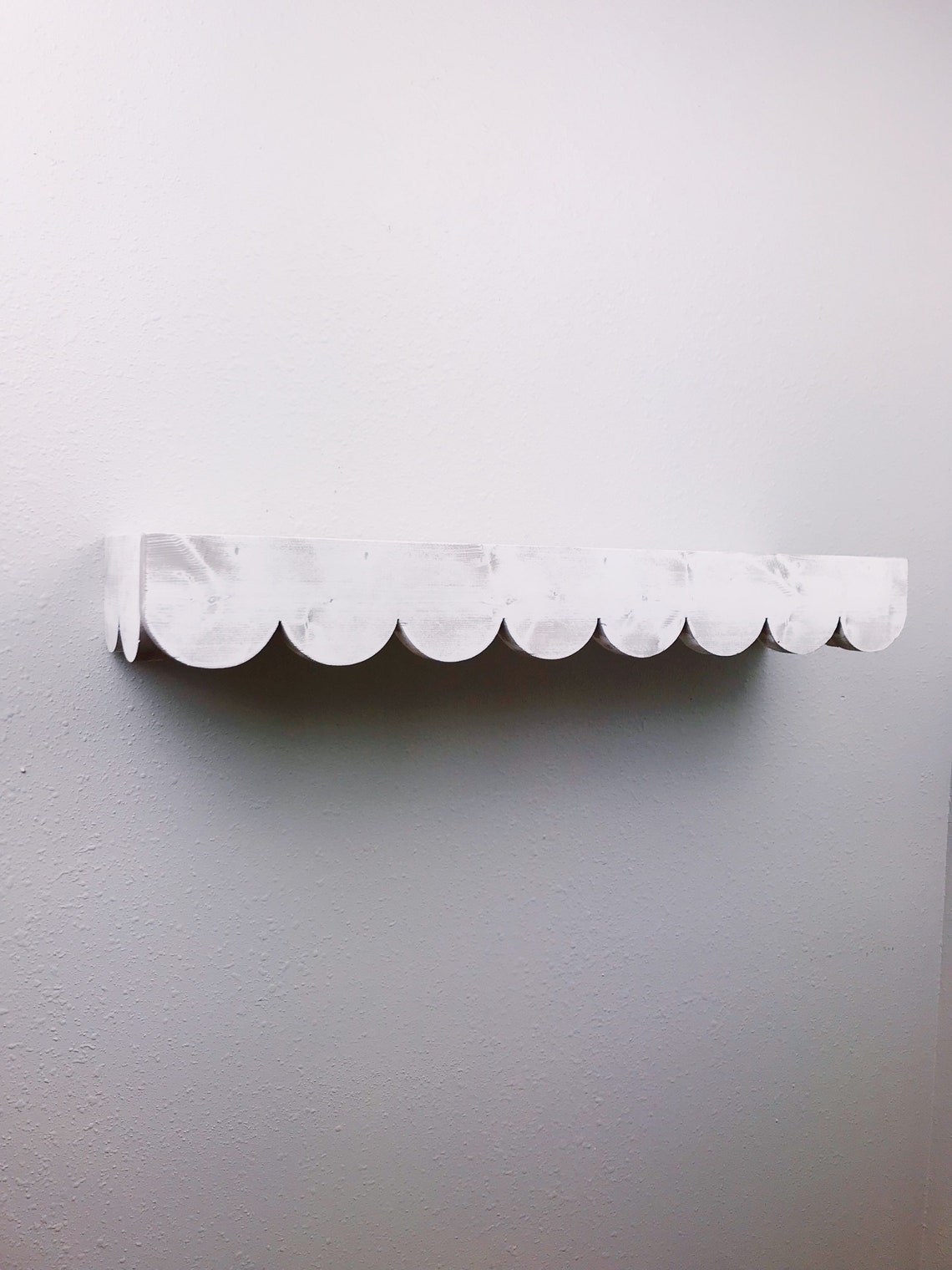 Scallop Shelf Scallops Shelf Scalloped Shelf Shelves Etsy