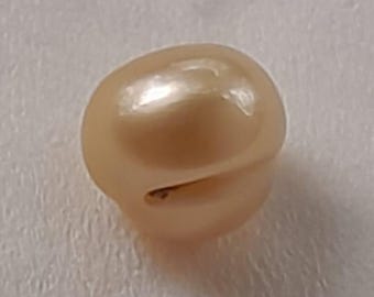 11-12 mm 天然ゴールドドロップバロック南洋真珠、インドネシア産の